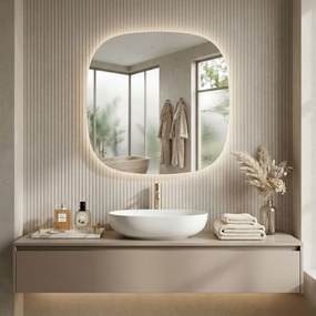 LED Spiegel 70x70cm TOP