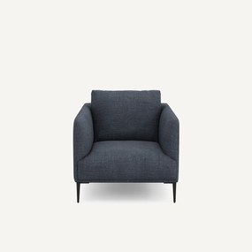Fauteuil in katoen en linnen Oscar design E. Gallina