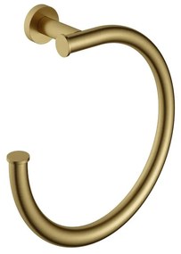 Hotbath &More handdoekring geborsteld messing PVD