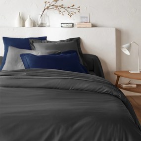 Dekbedovertrek met rits in effen katoen, Scénario