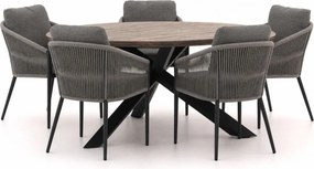 Diningset Bellagio | 5 personen | Tuinset teakhout | 6-delig | Kees Smit Tuinmeubelen