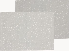 Gestippelde placemats Pois, 2-delig