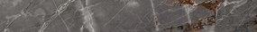 Navale Marmera plint tegel 7.5x60cm antraciet marmer gerectificeerd