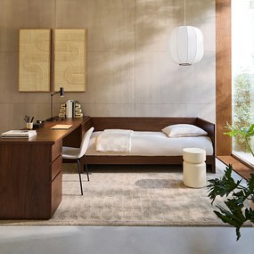 2-persoons bankbed, walnootfineer, Working