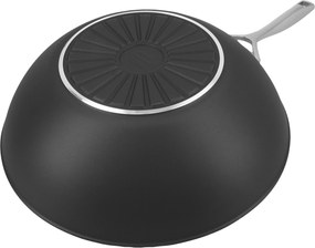Demeyere Alu Pro 5 Wok vlakke bodem Duraslide Titanium 30 cm - Alu Pro 5 - Demeyere