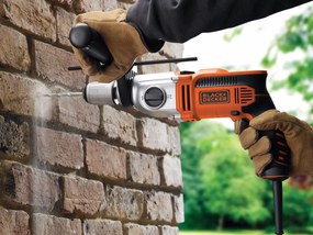 Black &amp; Decker schroef-/klopboormachine KR911K-QS