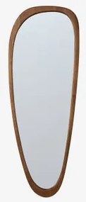 Wandspiegel In Eikenhout Arbidel 60 X 165 Cm & Donker Eiken Bruin - Sklum