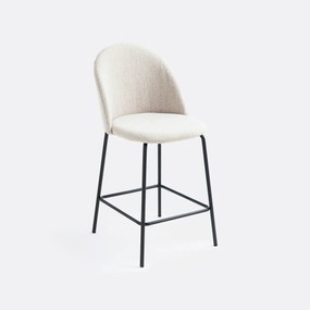 Set van 2 barstoelen in chiné, Nordie