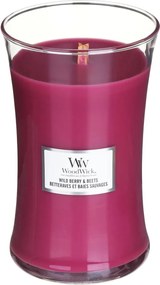 WoodWick geurkaars - Large Hourglass - Wild Berry & Beets