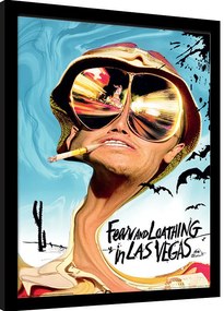 Ingelijste poster Fear and Loathing in Las Vegas