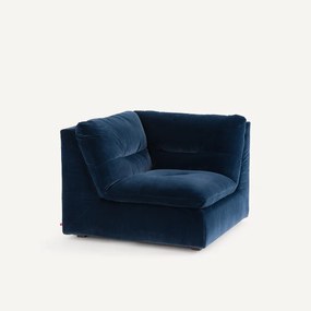 Modulaire 90° hoek in fluweel, GIULIANO