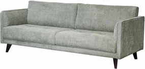 3 zitsbank - Häftigt - Bloq lichtgrijs 60