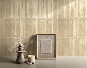 Navale Kolore wandtegel 7.5x30cm creme