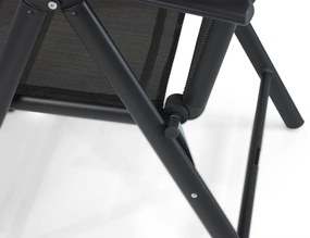 Domani Furniture Carino Standenstoel Aluminium/textileen Grijs