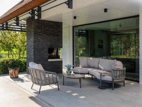 Taste by 4 Seasons Puglia chaise loungebank terre Loungebank   bruin weerbestendig