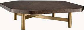 Salontafel Oracle met houten tafelblad