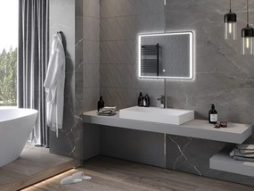 Mexen Zusa verlichte badkamerspiegel 80 x 60 cm, LED 6000K, anti-condens - 9808-080-060-611-00
