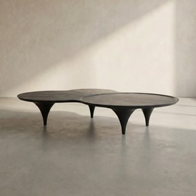 Grote Design Salontafel Zwart - 162 X 108cm.