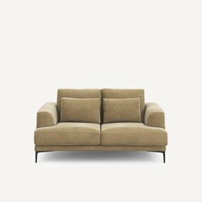 2-zits bank in stonewashed fluweel, Marsile