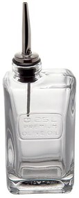 Olieflesje, rechthoekig, 0.25 l