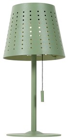 Set van 2 tafellampen groen oplaadbaar en solar - Ferre