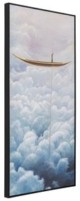 Kare Design Cloud Boat Schilderij Wolken En Boot