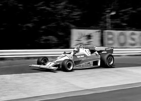 Foto Niki Lauda driving a Ferrari 312T, 1975