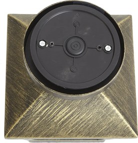 Klassieke plafondlamp antiek goud IP44 - Leuven