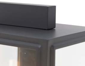 Smart buiten wandlamp grijs incl. Wifi G95- Sutton down Klassiek / Antiek, Landelijk / Rustiek, Retro E27 IP44 Buitenverlichting kubus / vierkant vierkant