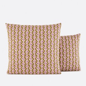 Kussensloop in gewassen katoen, bloemenprint, ANTES