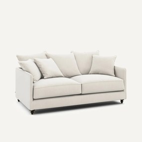 Compacte slaapbank, chenille fluweel, Lazare