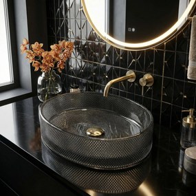 Opzetwastafel REA Mirella Black