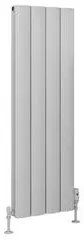 Eastbrook Guardia radiator 35x120cm aluminium 1280W grijs mat