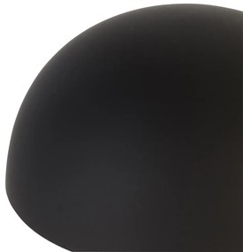 Tafellamp zwart incl. LED oplaadbaar en 3-staps touch dimmer - Maureen Modern IP44 rond Binnenverlichting Lamp