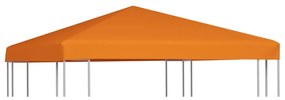 vidaXL Prieeldak 310 g/m² 3x3 m oranje