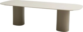 Taste by 4 Seasons Bosco tuintafel met keramisch blad Oyster 240 x 105 cm Tuintafel   houtkleur weerbestendig