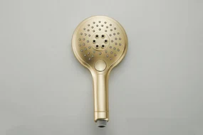 Saniclear Evolution handdouche 2 standen geborsteld messing