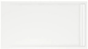 Xenz Easy Tray douchevloer - 150x90x5cm - acryl - zonder gootcover - wit 6948-01