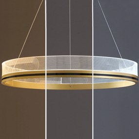 Hanglamp APP1189-CP Goud 40cm