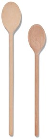 HEMA Lepels Hout - 2 Stuks (hout)