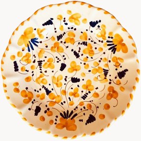 Handgemaakt ontbijtbord Toscana