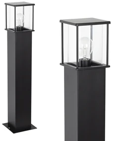 Buitenlamp Staand Zwart Astro 1 Terras met dag/nacht schemersensor Tuinverlichting Zwart E27