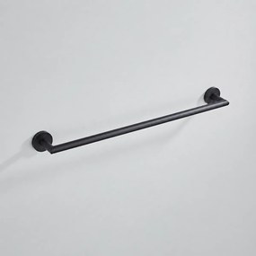 Saniclear Nero handdoekhouder 60cm mat zwart