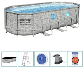 Bestway Zwembadset Power Steel Swim Vista Series 549x274x122 cm