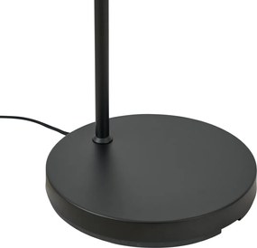 Hotel Chique vloerlamp zwart en goud met groen glas - Zuzanna