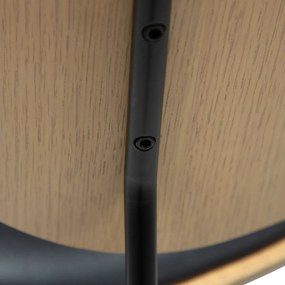 Dan-Form Clementina Design Eetkamerstoel Whitewash Eiken En Leer