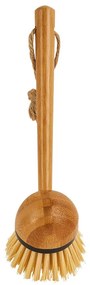 Afwasborstel bamboe - 23 cm