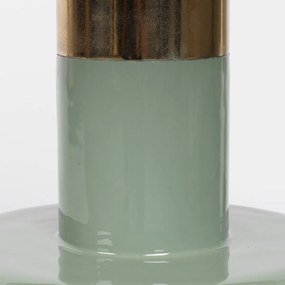 Zuiver Glam Emaille Bijzettafel Groen - 36 X 36cm.