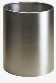 Ronde Buitenbloempot Van Roestvrij Staal Auraia Ø55 Cm - ↑70 Cm - Sklum