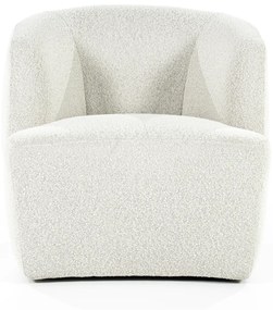 Eleonora Charlotte Ronde Fauteuil Beige Boucle